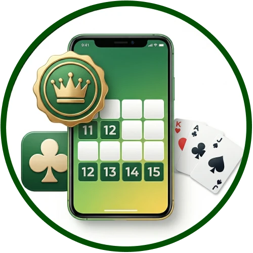 Combined mobile interface for sports betting, casino games, and account management.