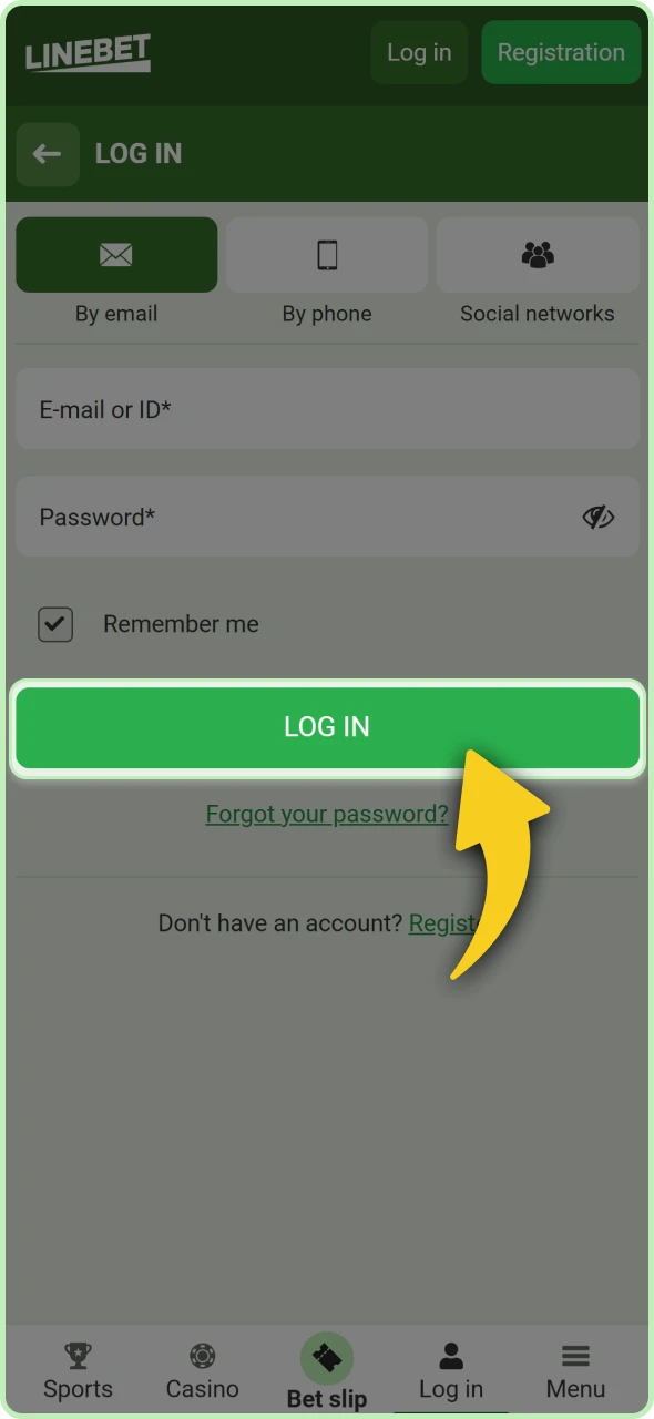 User dashboard showing personal profile and betting balance.